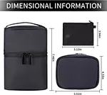 Train case luggage